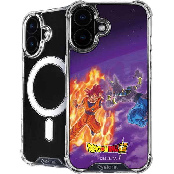 Dragon Ball Super Goku vs Beerus iPhone 17 MagSafe Case
