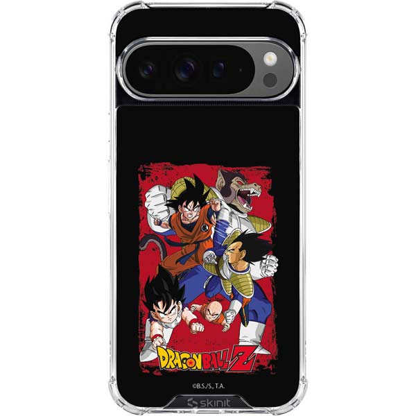 Dragon Ball Z Goku Vs Vegeta Google Pixel 10 Pro XL Clear Case
