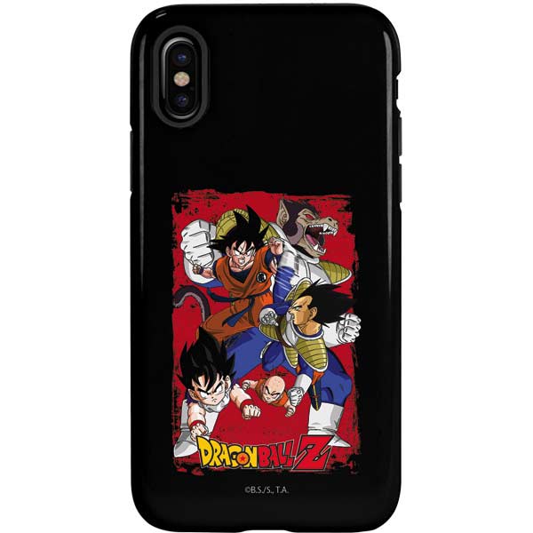 Dragon Ball Z Goku Vs Vegeta iPhone XS Pro Case
