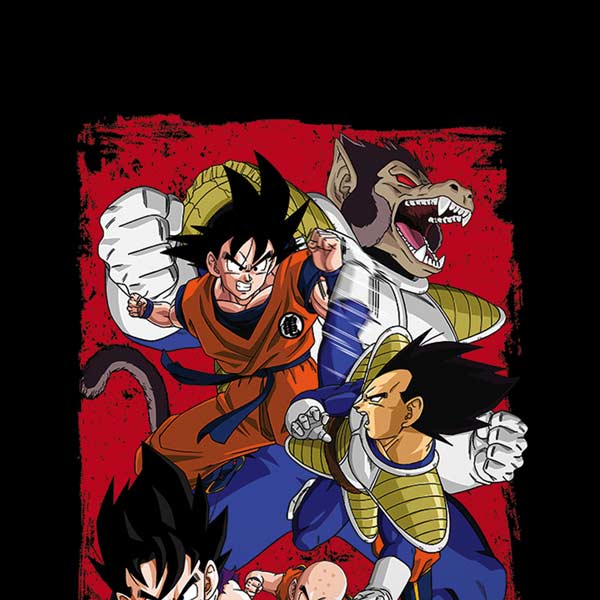Dragon Ball Z Goku Vs Vegeta iPhone XS Pro Case