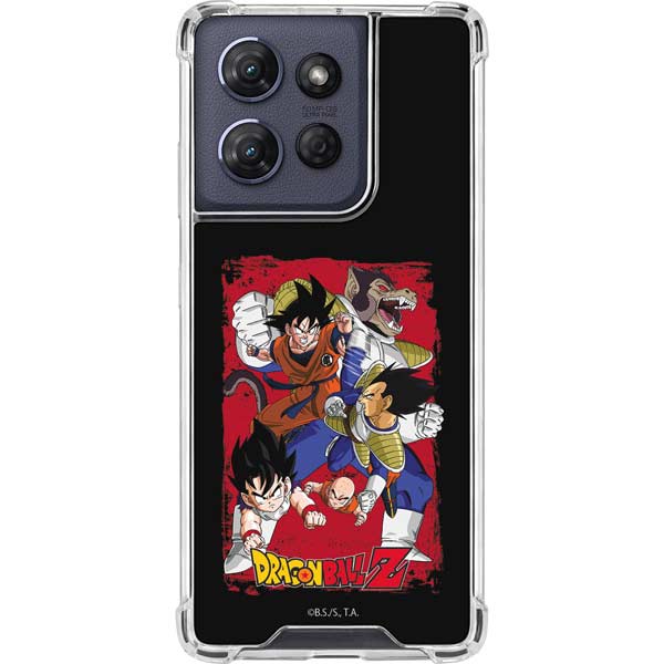 Dragon Ball Z Goku Vs Vegeta Moto G 5G (2025) Clear Case