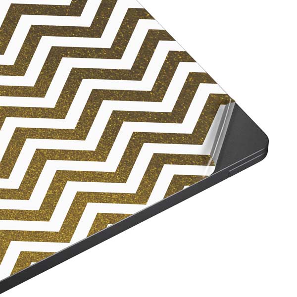 Gold Chevron Surface Laptop 7 13.8in Skin