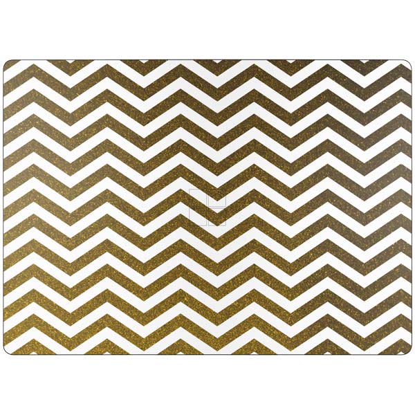 Gold Chevron Surface Laptop 7 15in Skin