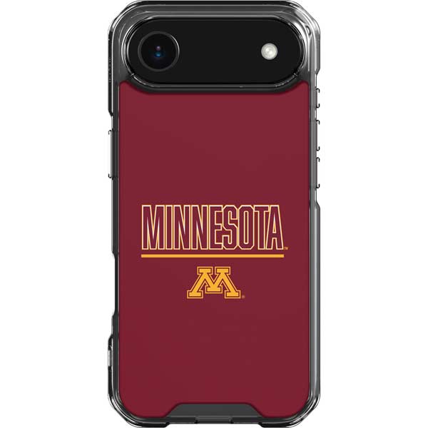 University of Minnesota Athletic Text iPhone 17 Air Clear Case