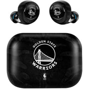 NBA Golden State Warriors Black Animal Print Amazon Echo Buds Skin