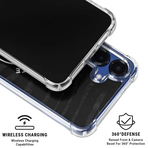 NBA Golden State Warriors Black Animal Print Galaxy S25 Plus Clear Case