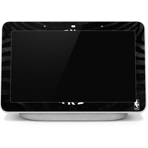 NBA Golden State Warriors Black Animal Print Google Home Hub Skin