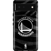 NBA Golden State Warriors Black Animal Print Pixel Cases