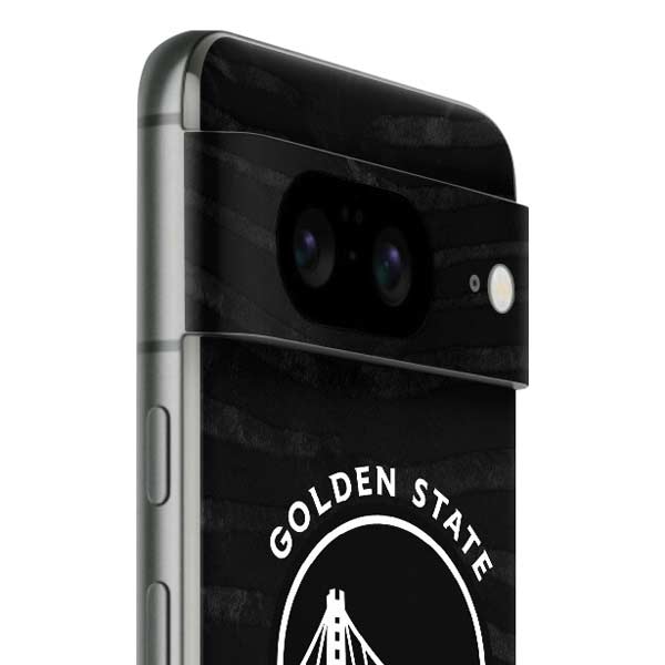 NBA Golden State Warriors Black Animal Print Google Pixel 8 Skin