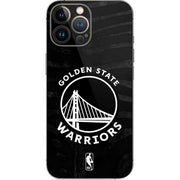 NBA Golden State Warriors Black Animal Print iPhone 15 Pro Max Skin