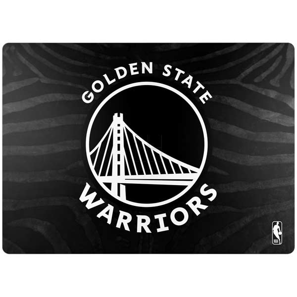 NBA Golden State Warriors Black Animal Print Surface Laptop 4 15in Skin