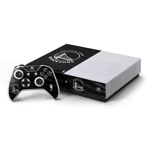 NBA Golden State Warriors Black Animal Print Xbox One Skins