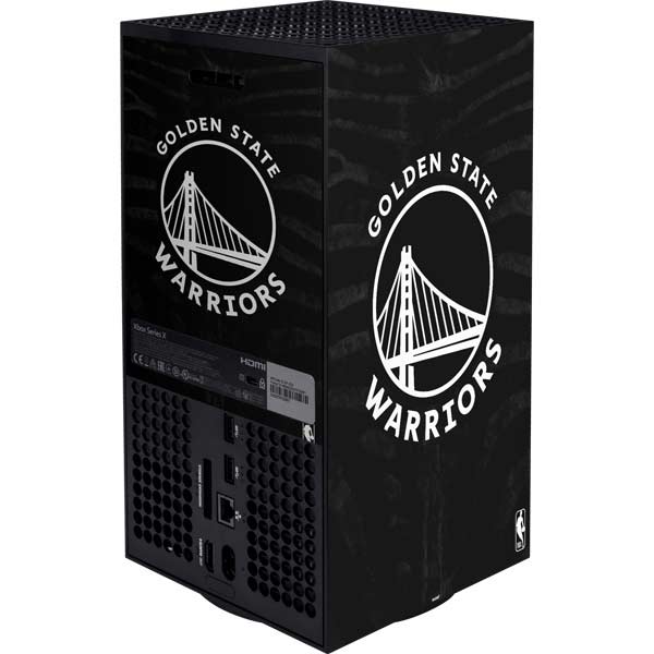 NBA Golden State Warriors Black Animal Print XBox Series X Digital Edition Bundle Skin