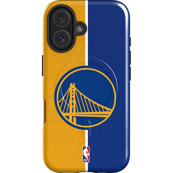 NBA Golden State Warriors Canvas iPhone 16 Magsafe Impact Case