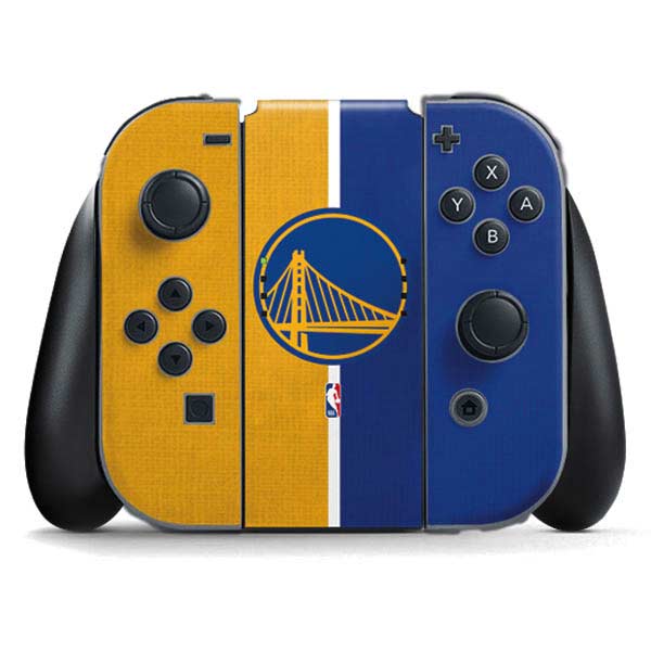 NBA Golden State Warriors Canvas Nintendo Skins
