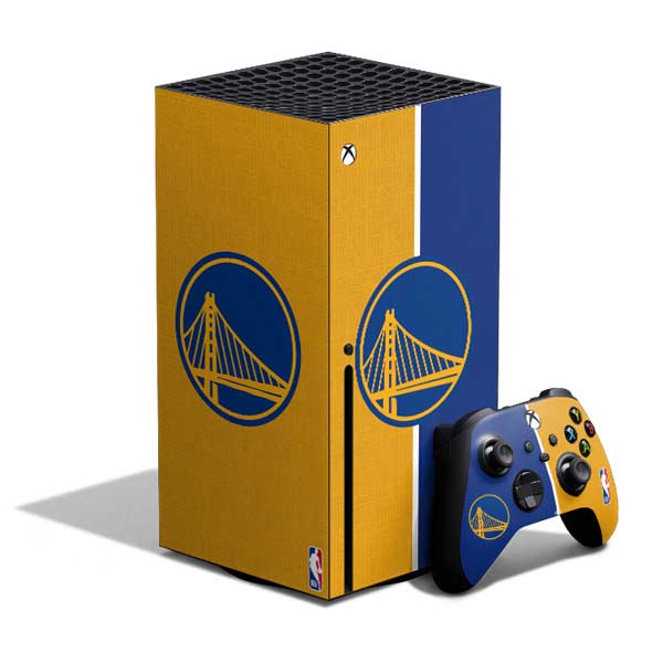 NBA Golden State Warriors Canvas Xbox Series X Skins