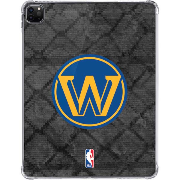NBA Golden State Warriors Dark Rust iPad Pro 11in (2024) Clear Case