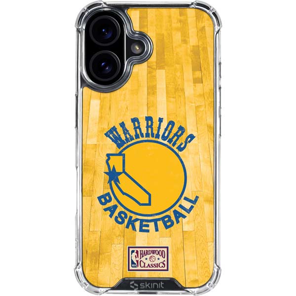 NBA Golden State Warriors Hardwood Classics iPhone 17 Clear Case