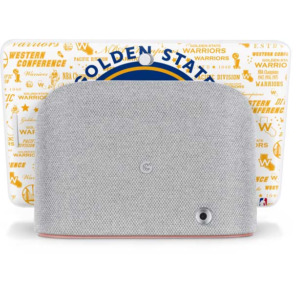 NBA Golden State Warriors Historic Blast Google Home Hub Skin