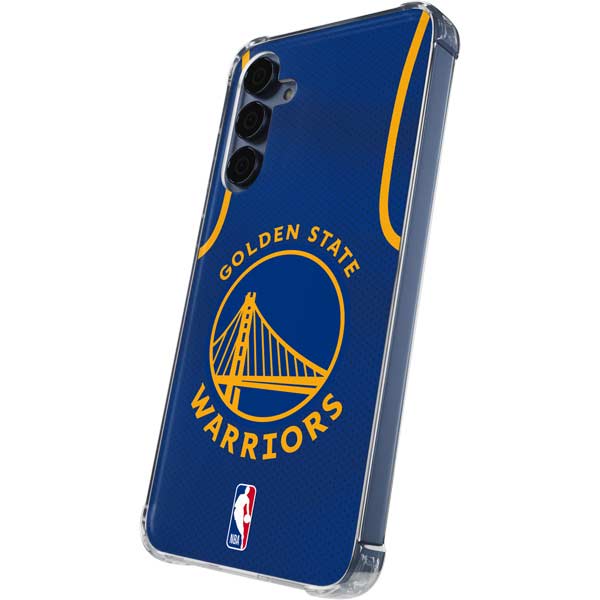 NBA Golden State Warriors Jersey Galaxy A35 5G Clear Case