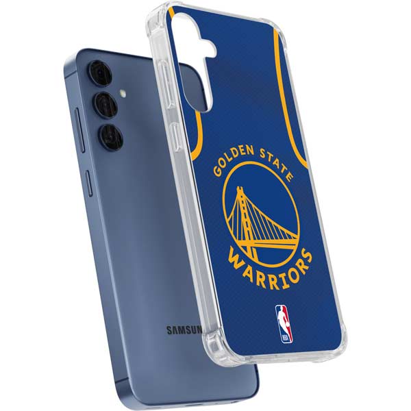 NBA Golden State Warriors Jersey Galaxy A35 5G Clear Case