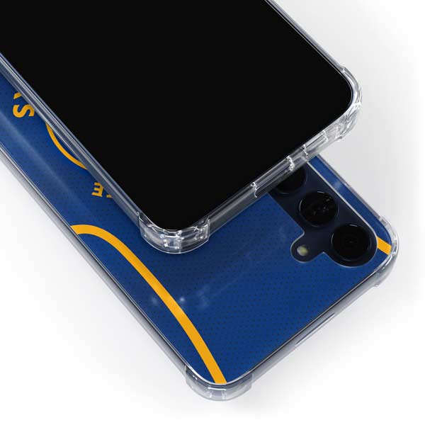 NBA Golden State Warriors Jersey Galaxy A35 5G Clear Case