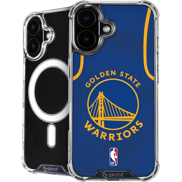 NBA Golden State Warriors Jersey iPhone 16 MagSafe Case