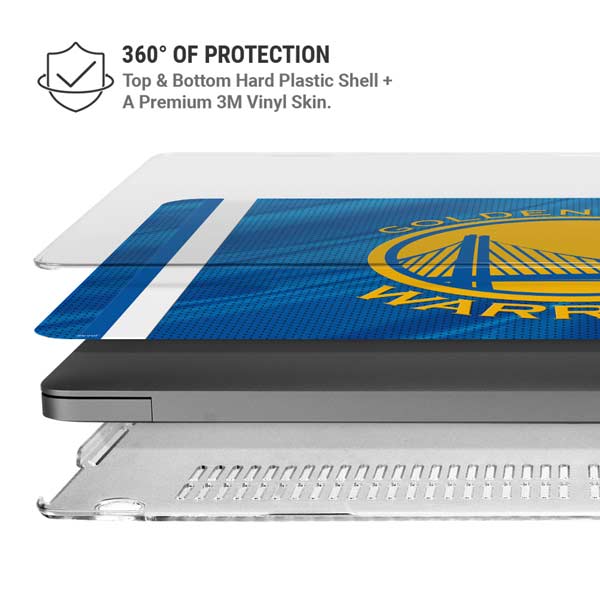 NBA Golden State Warriors Jersey MacBook Pro 14in (2021-24) Case plus Skin