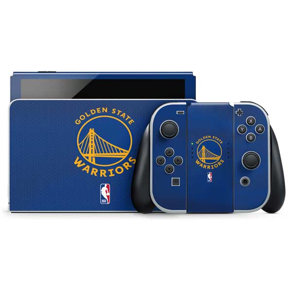 NBA Golden State Warriors Jersey Nintendo Switch OLED (2021) Skin