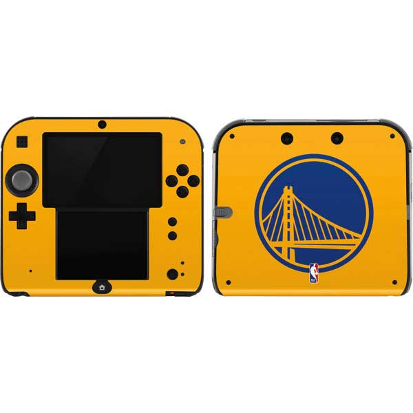 NBA Golden State Warriors Large Logo Nintendo Skins
