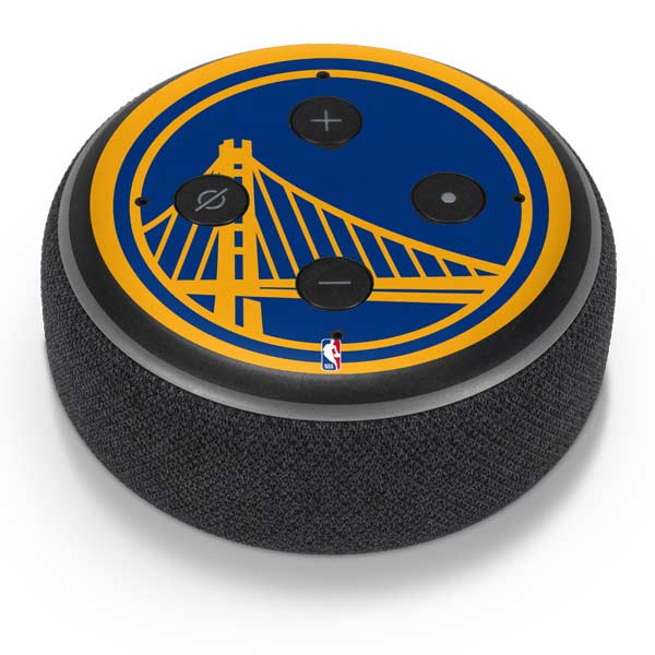 NBA Golden State Warriors Large Logo Amazon Echo Dot Skin