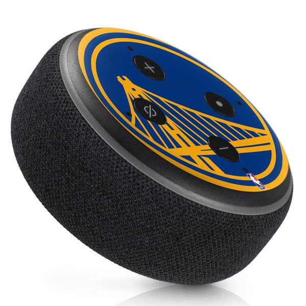 NBA Golden State Warriors Large Logo Amazon Echo Dot Skin