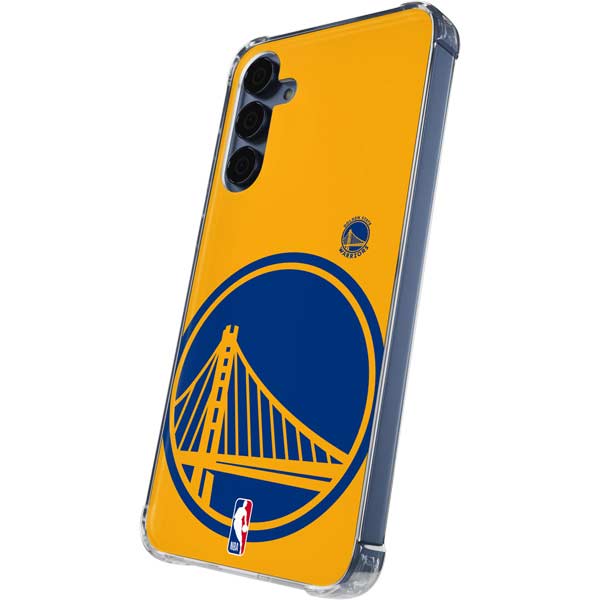 NBA Golden State Warriors Large Logo Galaxy A35 5G Clear Case