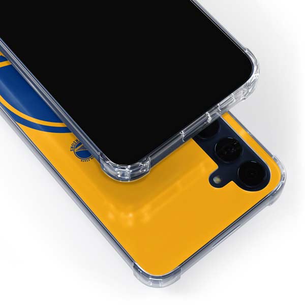 NBA Golden State Warriors Large Logo Galaxy A35 5G Clear Case