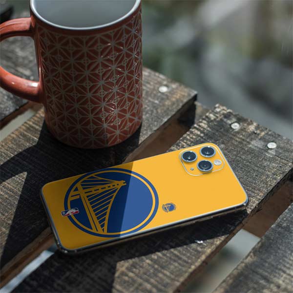 NBA Golden State Warriors Large Logo iPhone 11 Pro Skin