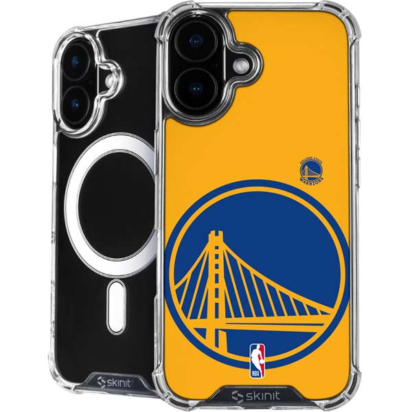 NBA Golden State Warriors Large Logo iPhone 16 MagSafe Case