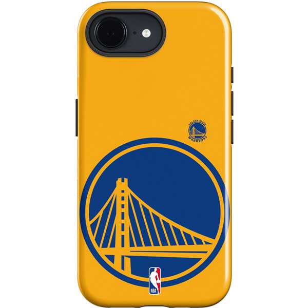 NBA Golden State Warriors Large Logo iPhone 16e Impact Case