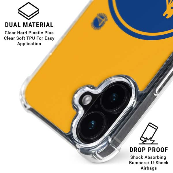 NBA Golden State Warriors Large Logo iPhone 17 MagSafe Case