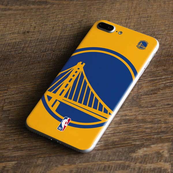 NBA Golden State Warriors Large Logo iPhone 8 Plus Skin