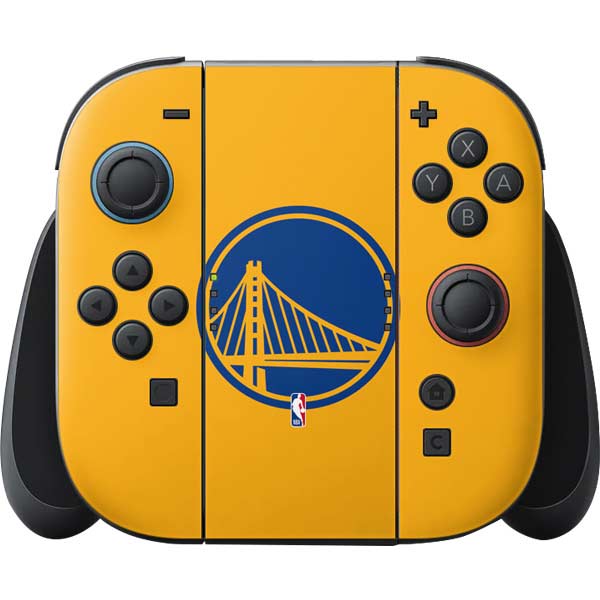 NBA Golden State Warriors Large Logo Nintendo Skins