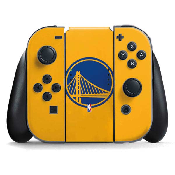 NBA Golden State Warriors Large Logo Nintendo Skins
