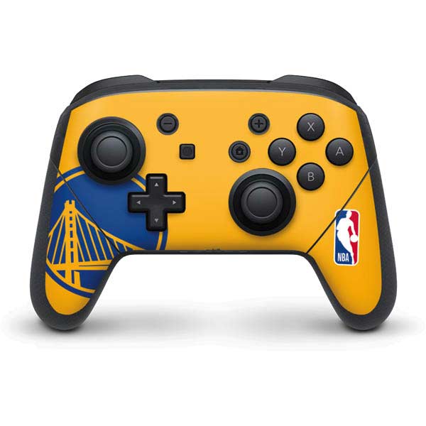 NBA Golden State Warriors Large Logo Nintendo Skins