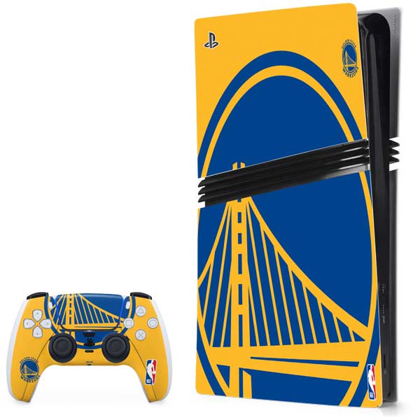 NBA Golden State Warriors Large Logo PlayStation PS5 Skins