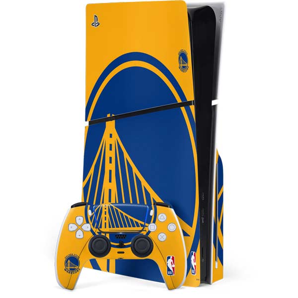 NBA Golden State Warriors Large Logo PlayStation PS5 Skins