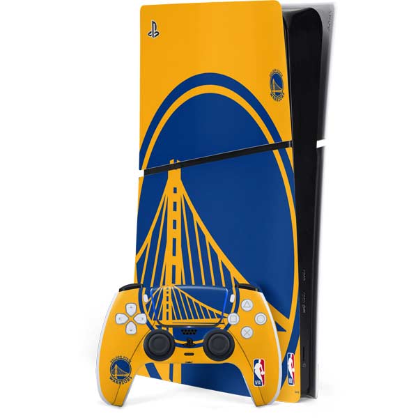NBA Golden State Warriors Large Logo PlayStation PS5 Skins