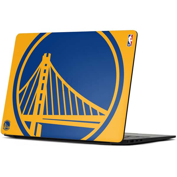 NBA Golden State Warriors Large Logo Surface Laptop 7 15in Skin