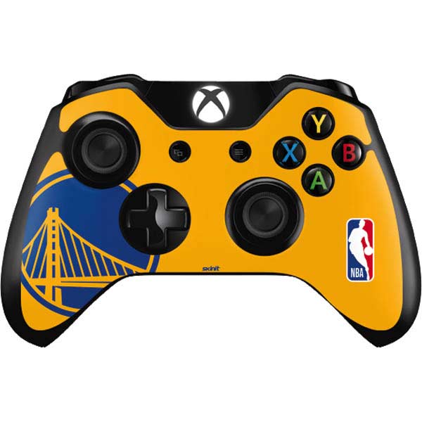 NBA Golden State Warriors Large Logo Xbox One Controller Skin