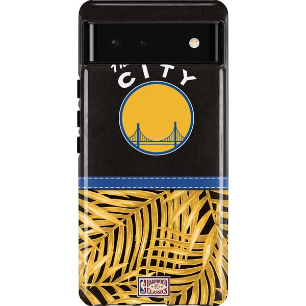 NBA Golden State Warriors Retro Palms Pixel Cases