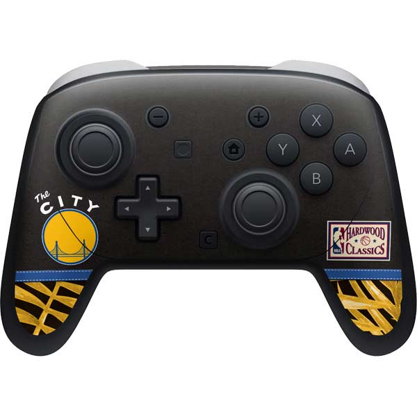 NBA Golden State Warriors Retro Palms Nintendo Switch 2 (2025) Pro Controller Skin