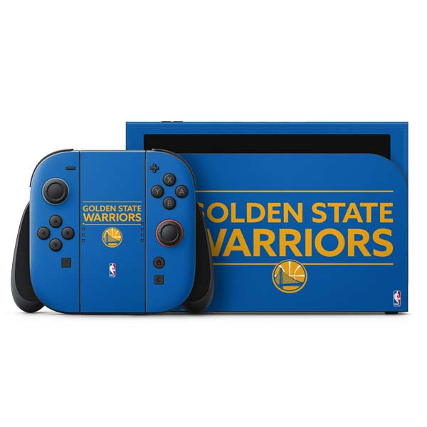 NBA Golden State Warriors Standard - Blue Nintendo Switch 2 (2025) with Joy-Con Skin